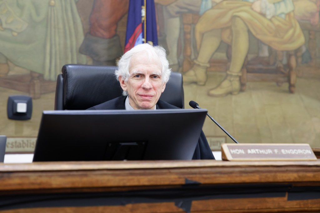 Manhattan Supreme Court Justice Arthur Engoron is deciding the case in the non-jury trial.
