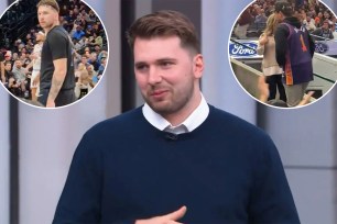 Luka Doncic commented on his decision to have a Suns fan ejected from the Mavericks' game Wednesday during an "NBA on TNT" interview.