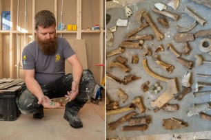 A UK plumber was stunned to discover over 20 bones hidden underneath the floorboards of the bathroom he was fixing this month. His terrifying TikTok has scored 1.4 million views.
