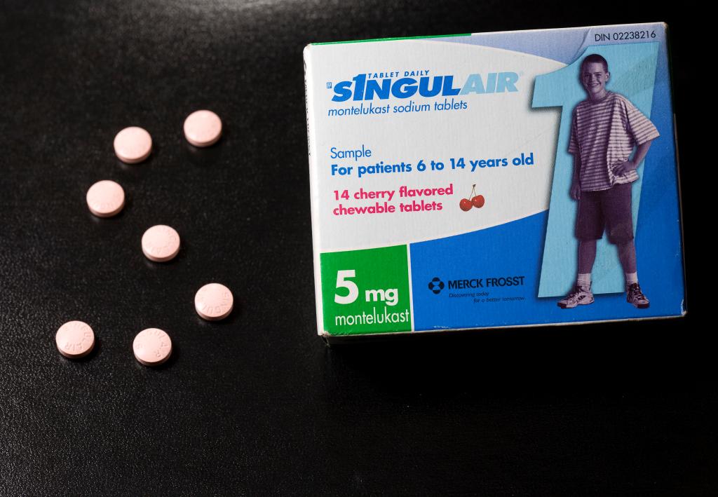 A package of Singulair asthma pills. US health regulators are probing a possible connection between Merck & Co Inc's blockbuster Singulair asthma drug and suicidal behavior in adults and children, the Food and Drug Administration said. (Photo by Rick Friedman/Corbis via Getty Images)