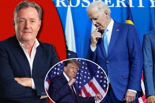 Piers Morgan, Biden and Trump