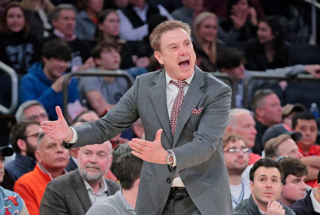 Providence Friars vs. St. John's Red Storm at Madison Square Garden - St. John's Red Storm head coach Rick Pitino