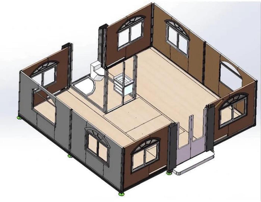 foldable amazon house