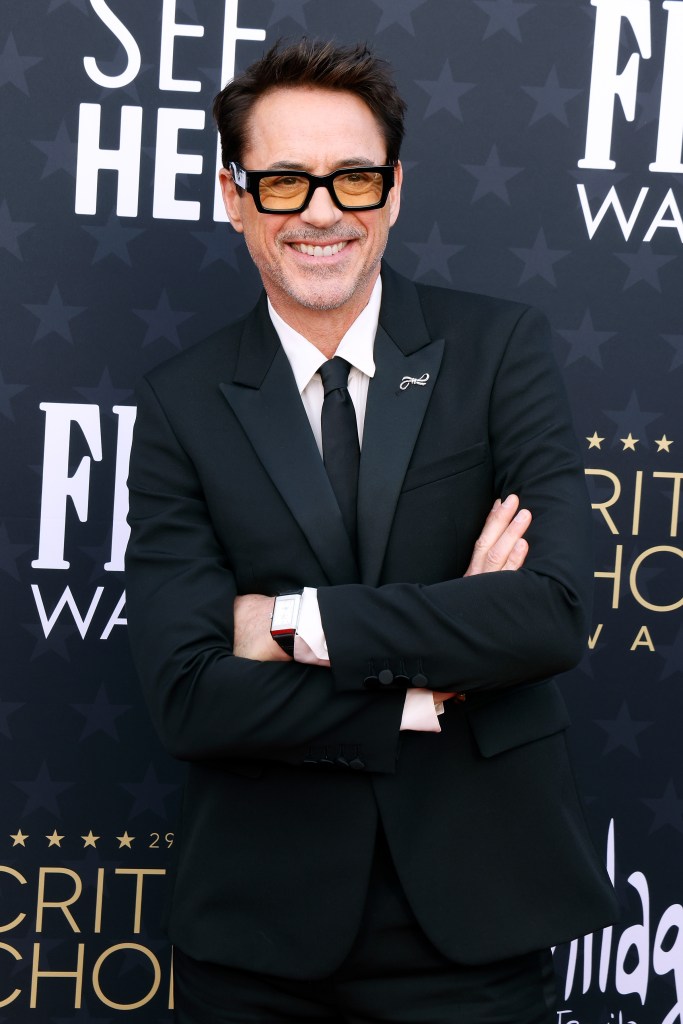 Robert Downey Jr. attends the 29th Annual Critics Choice Awards at The Barker Hangar on Jan. 14 in Santa Monica.