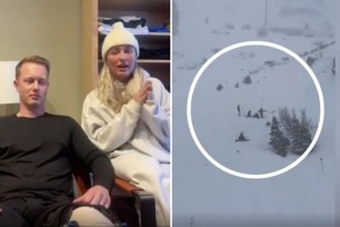 Two Aussie siblings say they’re lucky to be alive after they survived a massive avalanche at a Californian ski resort which left one man dead.