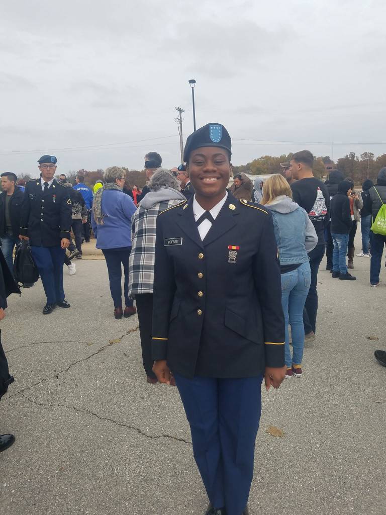 U.S. Army Spc. Breonna Alexsondria Moffett, 23, had celebrated her birthday just nine days before she was killed in the drone strike in Jordan.