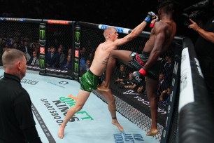 Ian Garry, at left, will face Michael Page at UFC 303 on Saturday in Las Vegas.