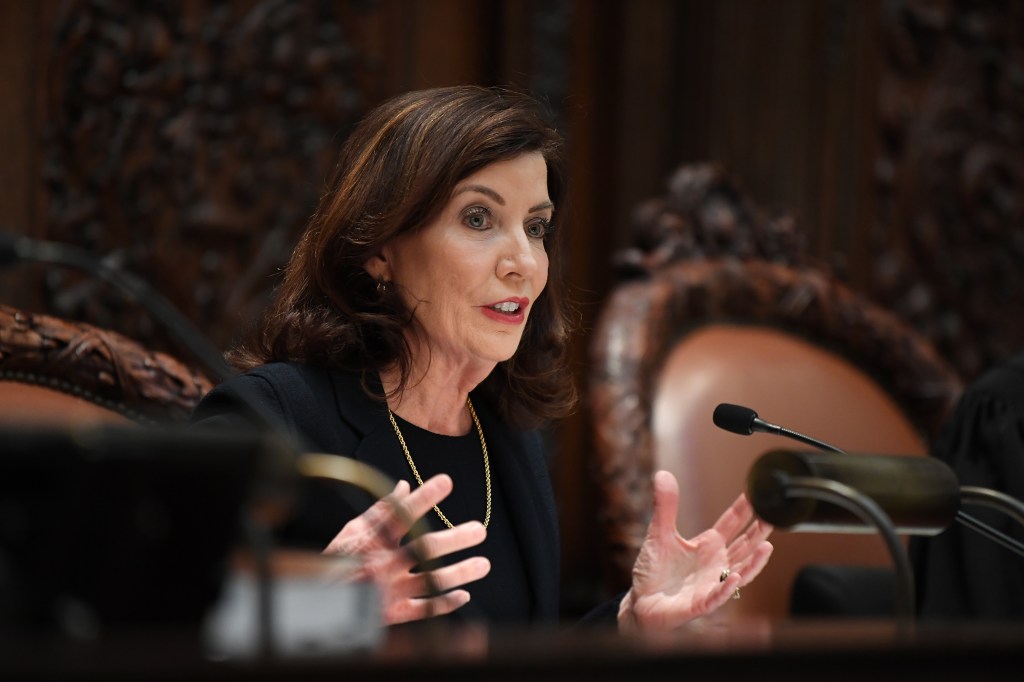 Governor Kathy Hochul prevented the Legislature and the state comptroller from scrutinizing any of her COVID-related spending. 