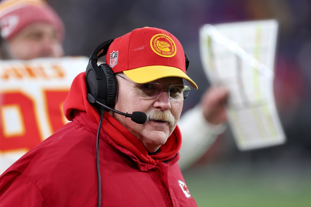 Andy Reid is looking to win his second straight Super Bowl.