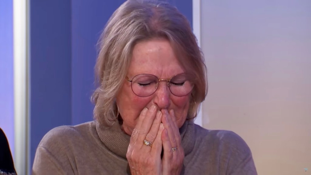 Breinholt's maternal grandmother was brought to tears when she revealed that she knew one of her mother's songs. 