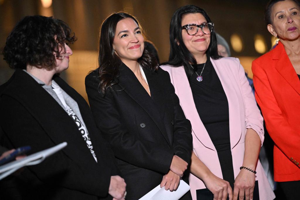 Alexandria Ocasio-Cortez and Rashida Tlaib