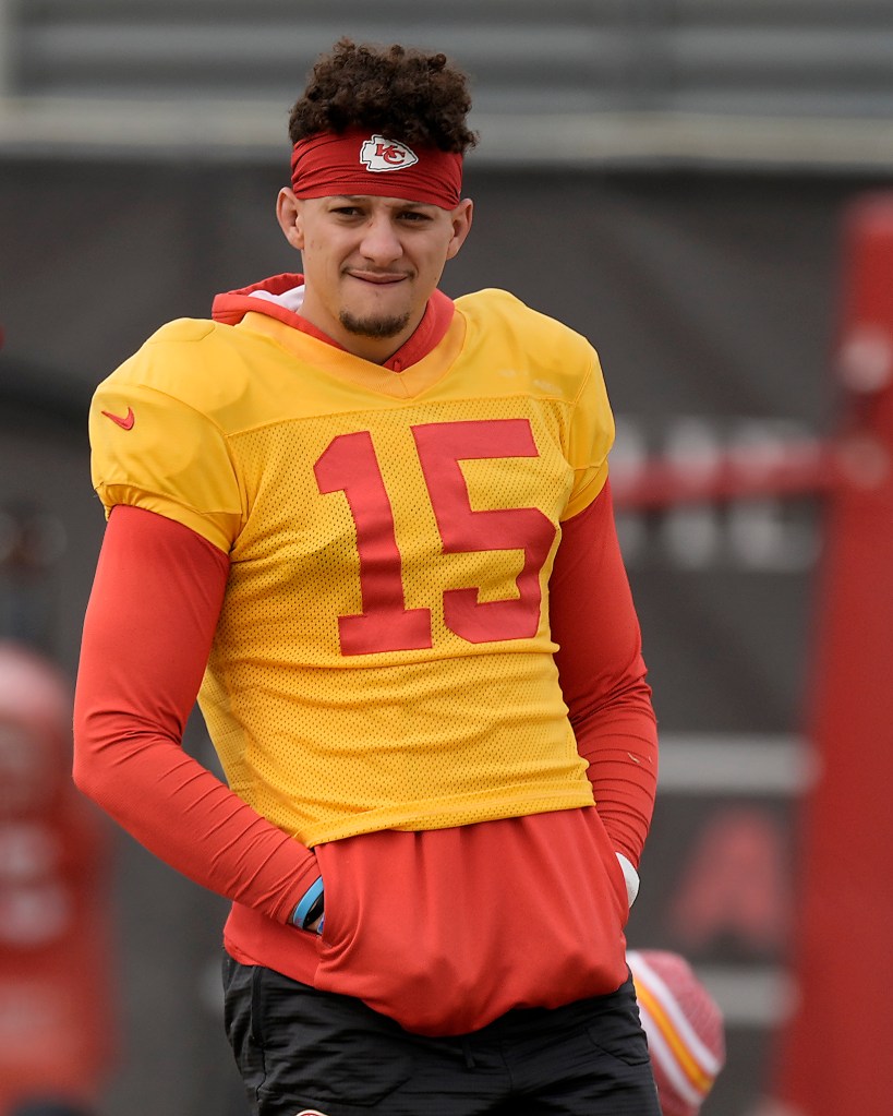 Chiefs quarterback Patrick Mahomes.