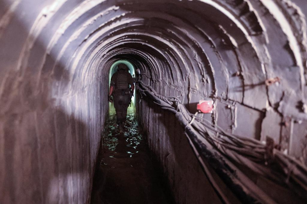 The tunnel was measured at nearly 60 feet deep and under half-a-mile long. 