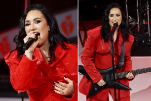 Demi Lovato sang 'Heart Attack' at a cardiovascular disease event — here's why