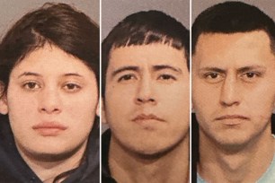 Mugshots of migrants who were charged with pickpocketing.