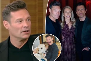 Ryan Seacrest made a surprise return to the morning talk show to help kick off the program's iconic "Love Week" on Monday. He also revealed to former co-host Kelly Ripa and her husband, Mark Consuelos, that he had a new love in his life.