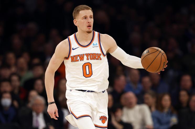 New York Knicks shooting guard Donte DiVincenzo