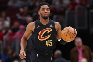 Cleveland Cavaliers shooting guard Donovan Mitchell