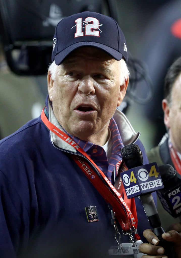 Tom Brady Sr. at the Super Bowl in 2017.