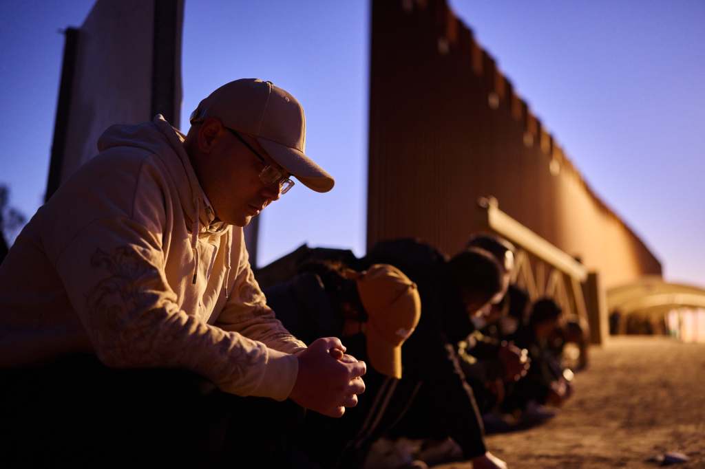 Migrants have been TikTok videos that give them ‘step-by-step instructions’ for how to find gaps in the border wall. 