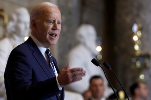 President Joe Biden speaking at National Prayer Breakfast.