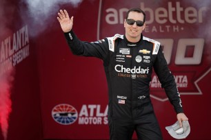 Kyle Busch will race in the Pennzoil 400 this weekend.