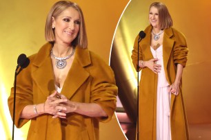 Celine Dion makes surprise appearance amid stiff person's disease