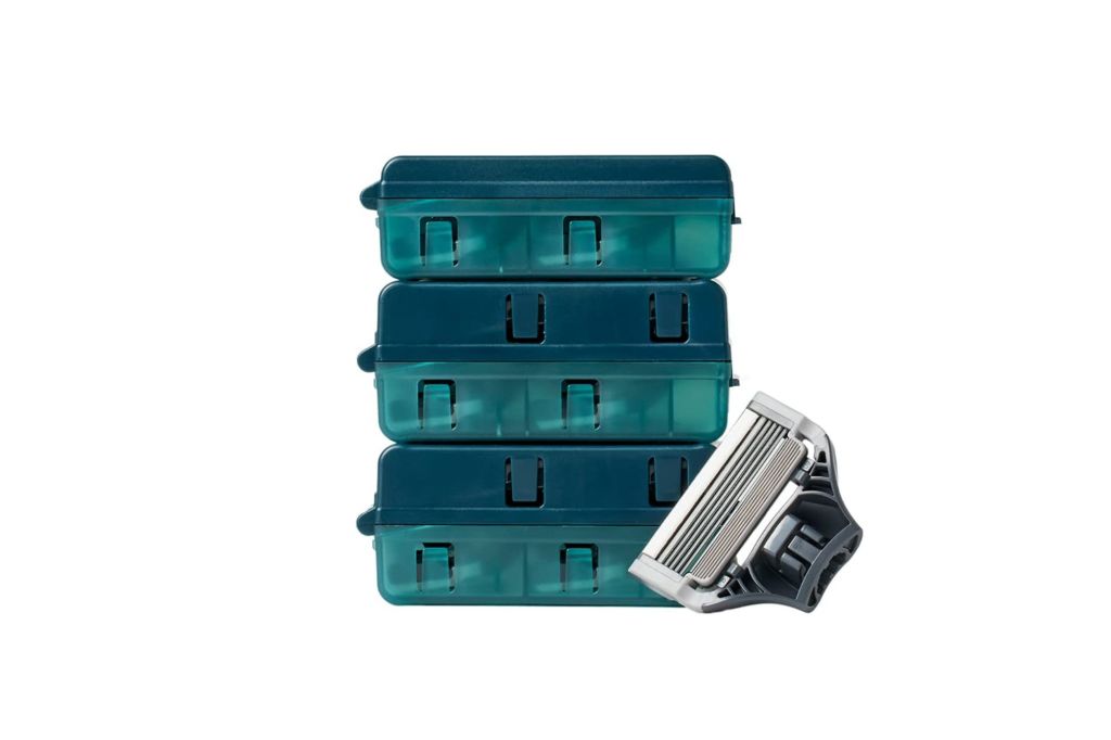 Bestselling Products From Amazon - an image of a stack of plastic boxes with a razor.