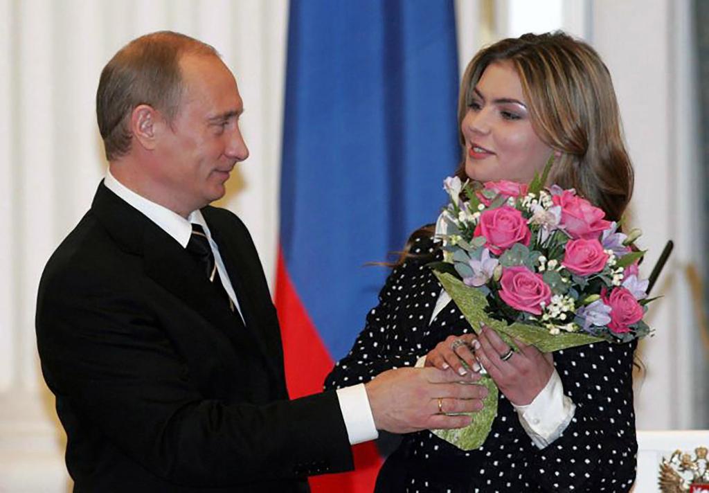 Alina Kabaeva, Vladimir Putin at an event in Kremlin, Russia