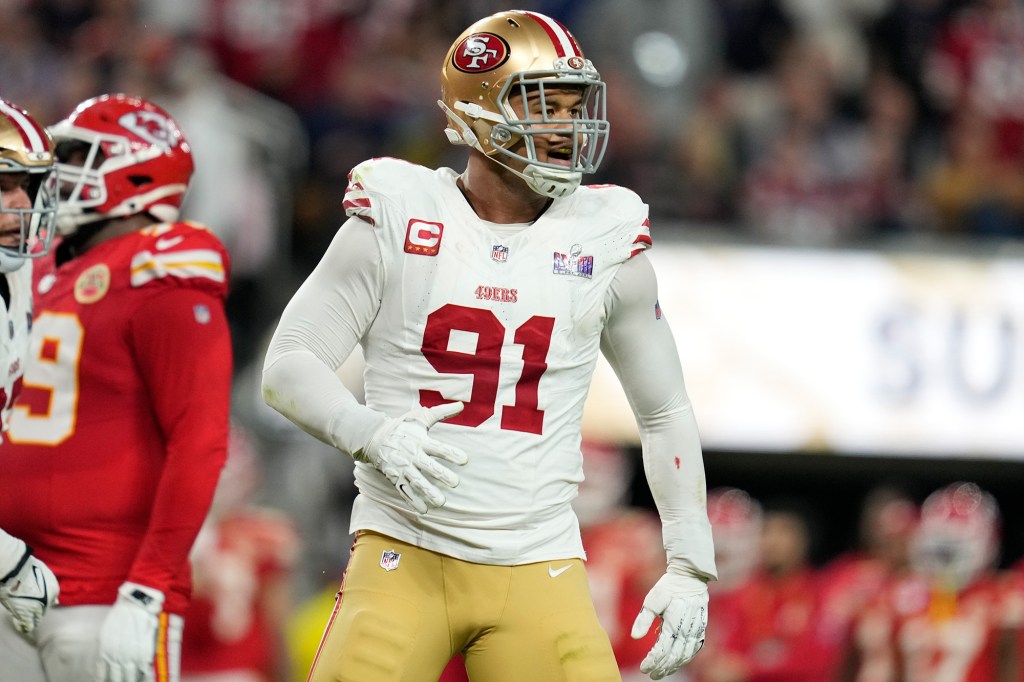 49ers defensive lineman Arik Armstead said he didn't know about the new overtime rules until reading them on the Allegiant Stadium scoreboard.