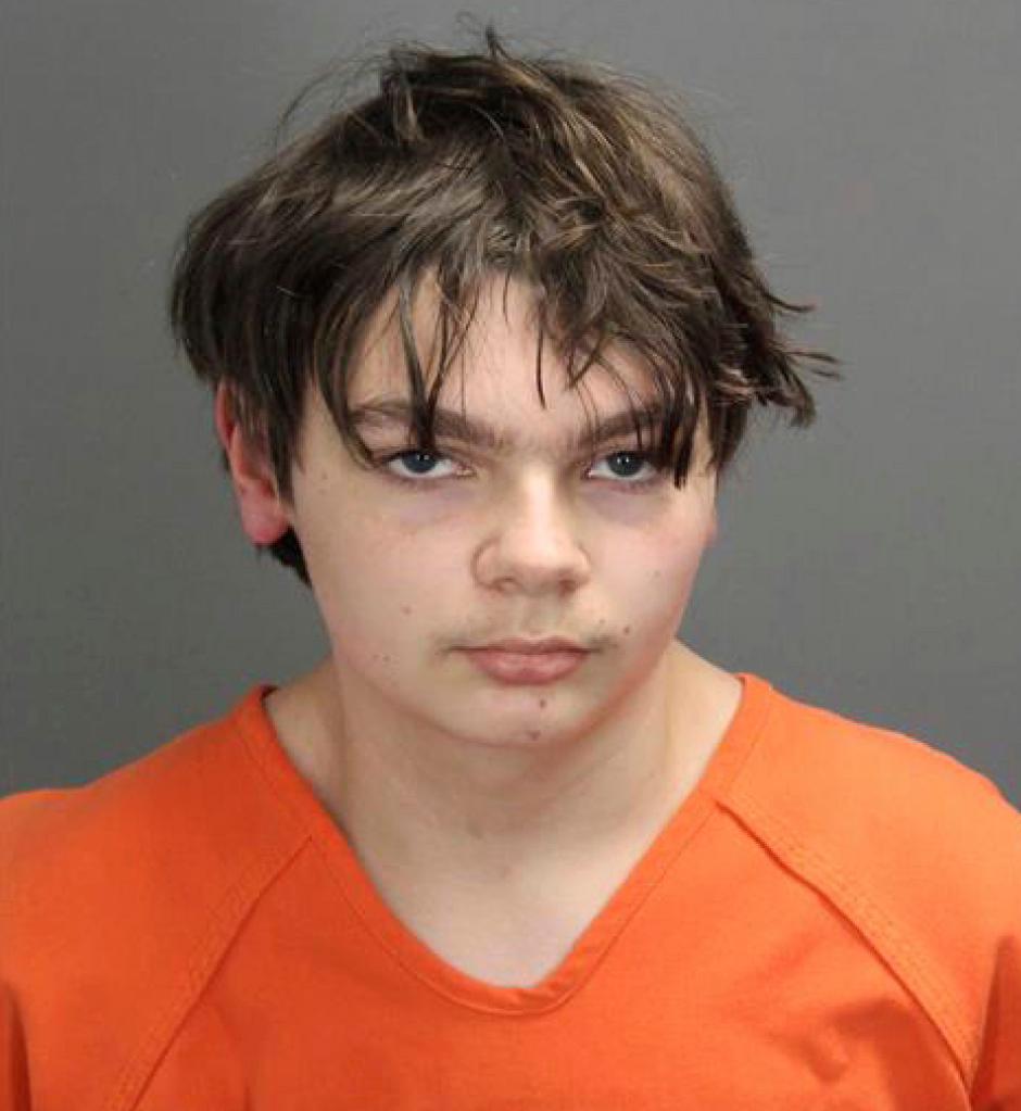 Ethan's mugshot. 