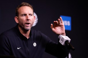 Nets GM Sean Marks fired head coach Jacque Vaughn on Monday.