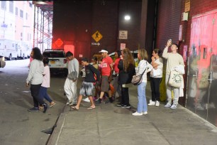 Buses Dropping off Migrants at the Port Authority in New York City on June 23rd 2023.