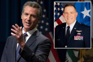 California Gov. Gavin Newsom and other state officials are facing legal action from a fired Air National Guard general who says he faced antisemitic discrimination before being wrongfully terminated.