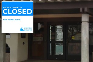 The Antioch branch of the Contra Costa County Library system has closed, effective on Saturday.