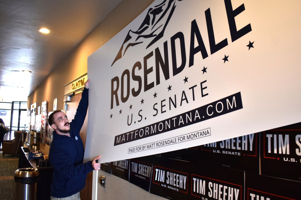 Matt Rosendale campaign sign