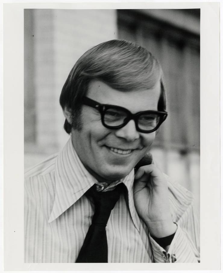 Verne Lundquist in his younger years. 