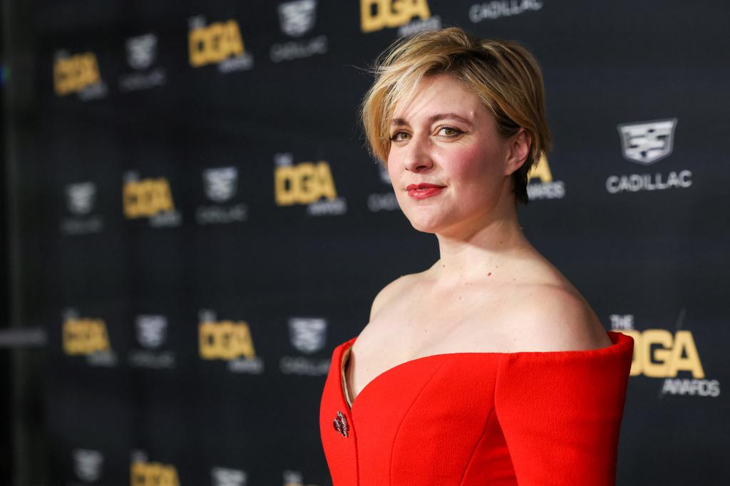 Greta Gerwig attends the 76th Annual DGA (Directors Guild of America) Awards in Beverly Hills.