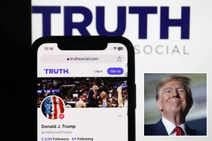 Truth Social app and Donald Trump