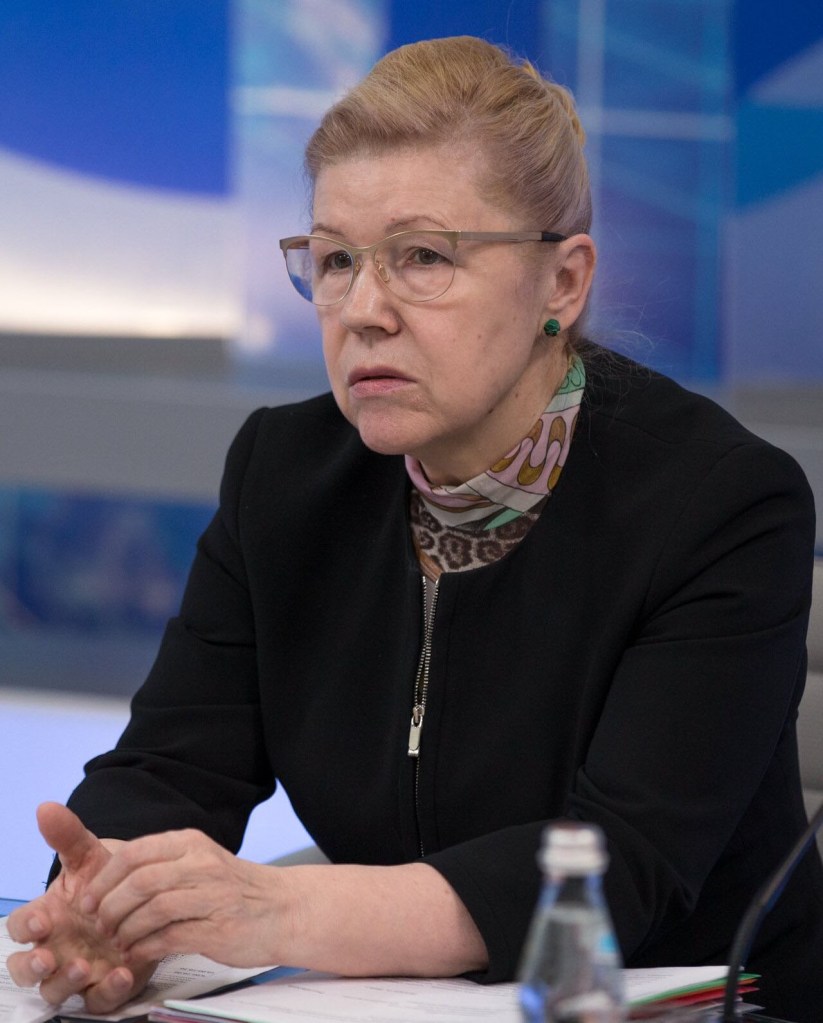 Elena Mizulina, 69,  a Russian politician and lawyer, mother of Ekaterina Mizulina