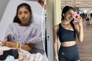 A workout obsessed woman who was hospitalized shared her journey towards healthiness.