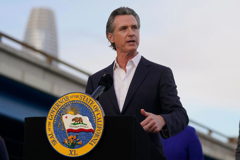 California Gov. Gavin Newsom.