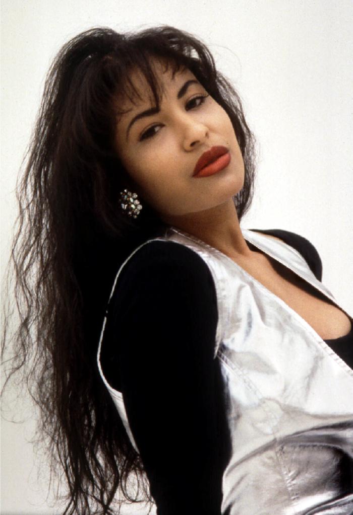 Selena Quintanilla is a publicity photo. She was murdered in March 1995.