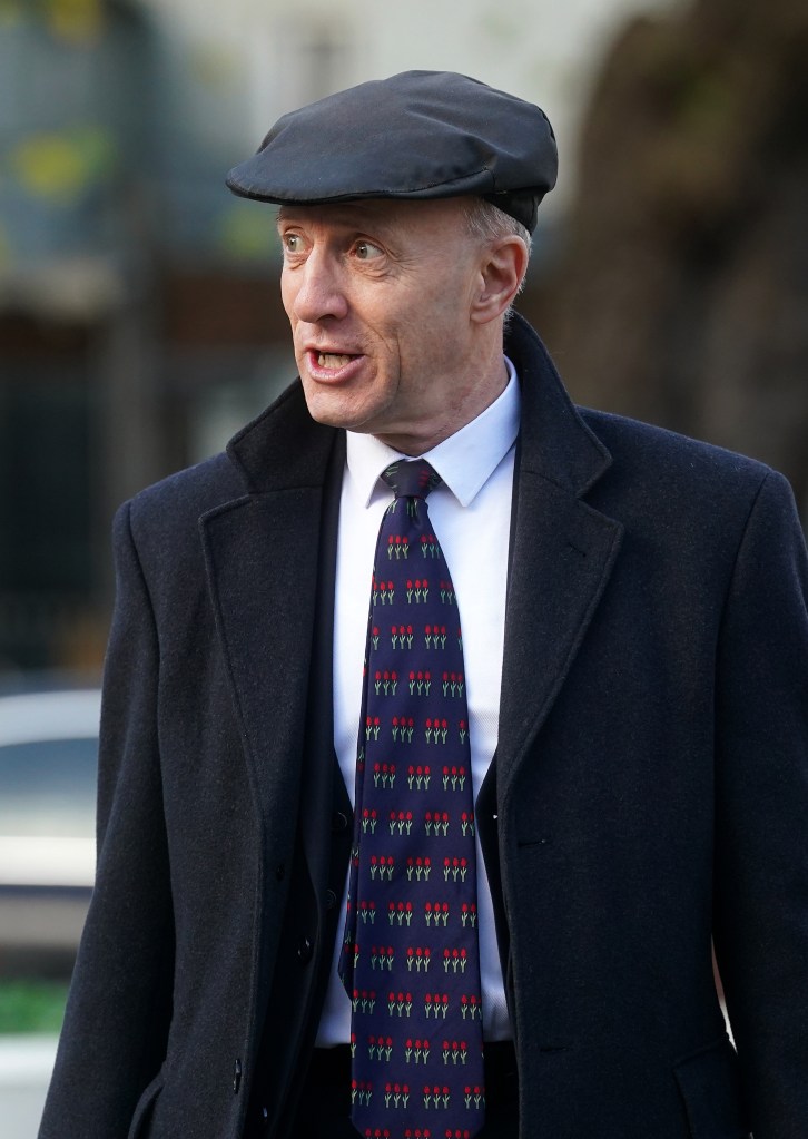 Pro-farmer Irish politician Michael Healy-Rae.