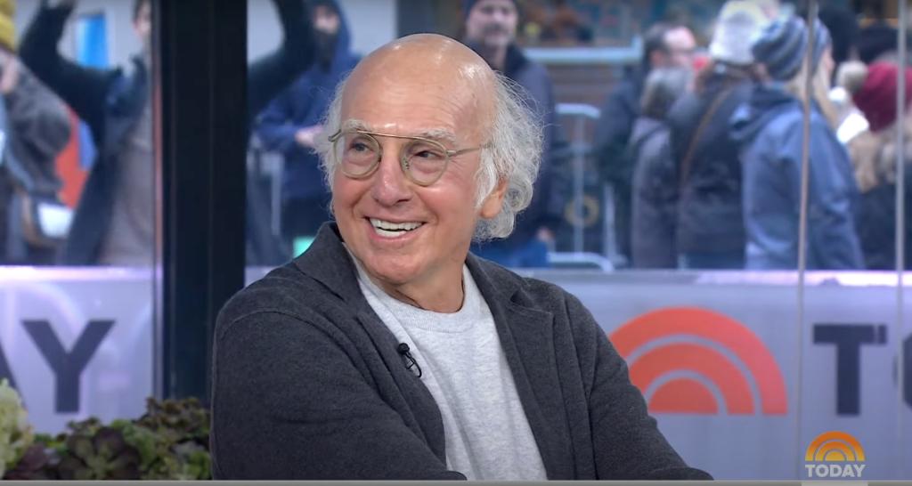 Larry David smiling. 