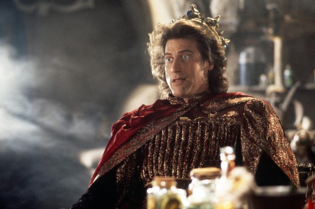 Richard Lewis in red robe from Robin Hood: Men in Tights, 1993