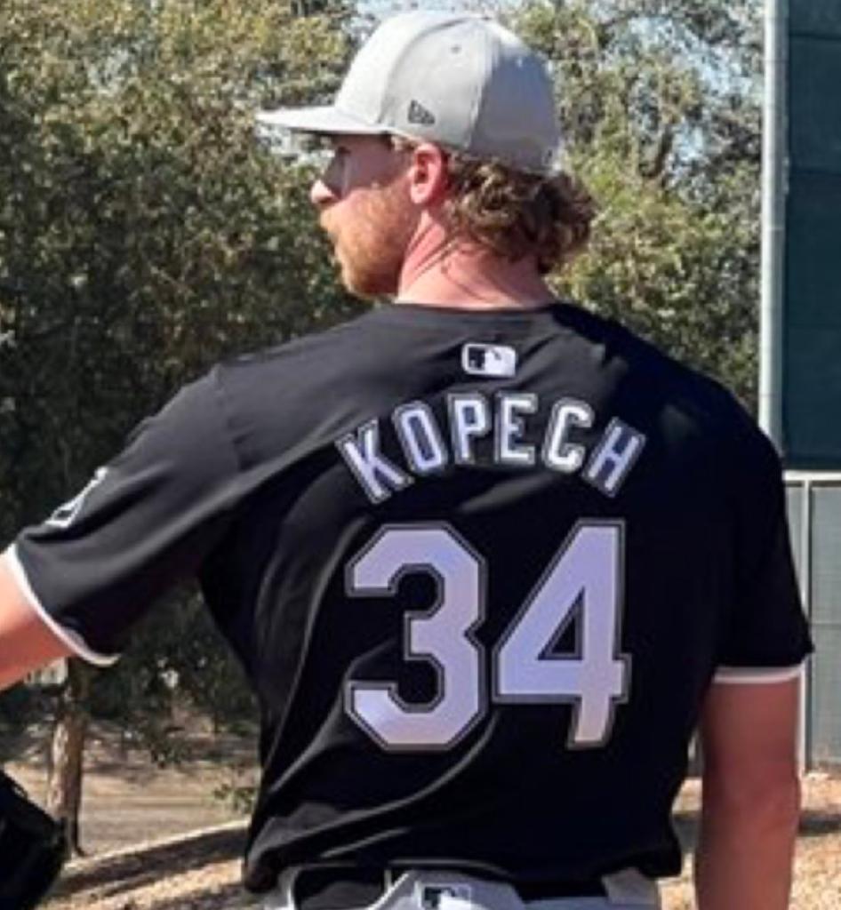 Michael Kopech's new jersey.