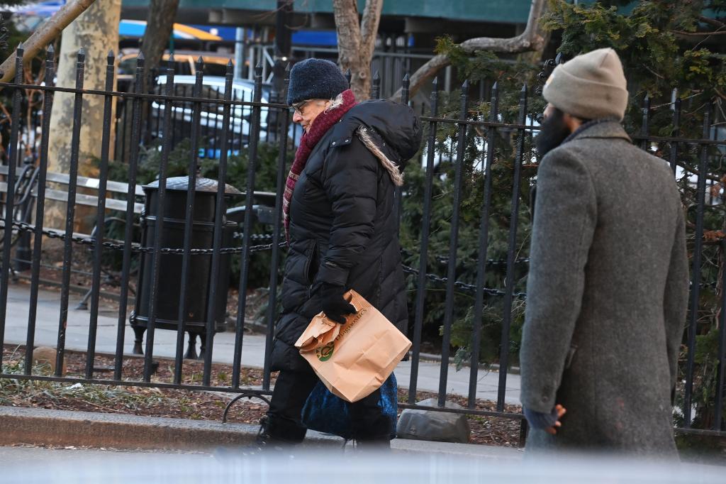 The vagrant is a common sight in the West Village neighborhod