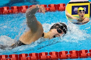 katie ledecky 800-meter freestyle