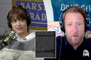 The Barstool Sports radio drama seems far from over, and Kelly Keegs just dropped receipts. 